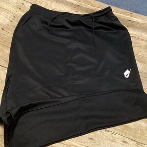 Nike Black Sports Skirt with Logo